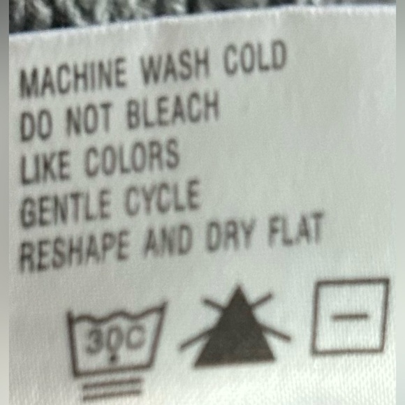 Woolrich Charcoal Heather Gray Cardigan with Nordic Pattern - Picture 10 of 11